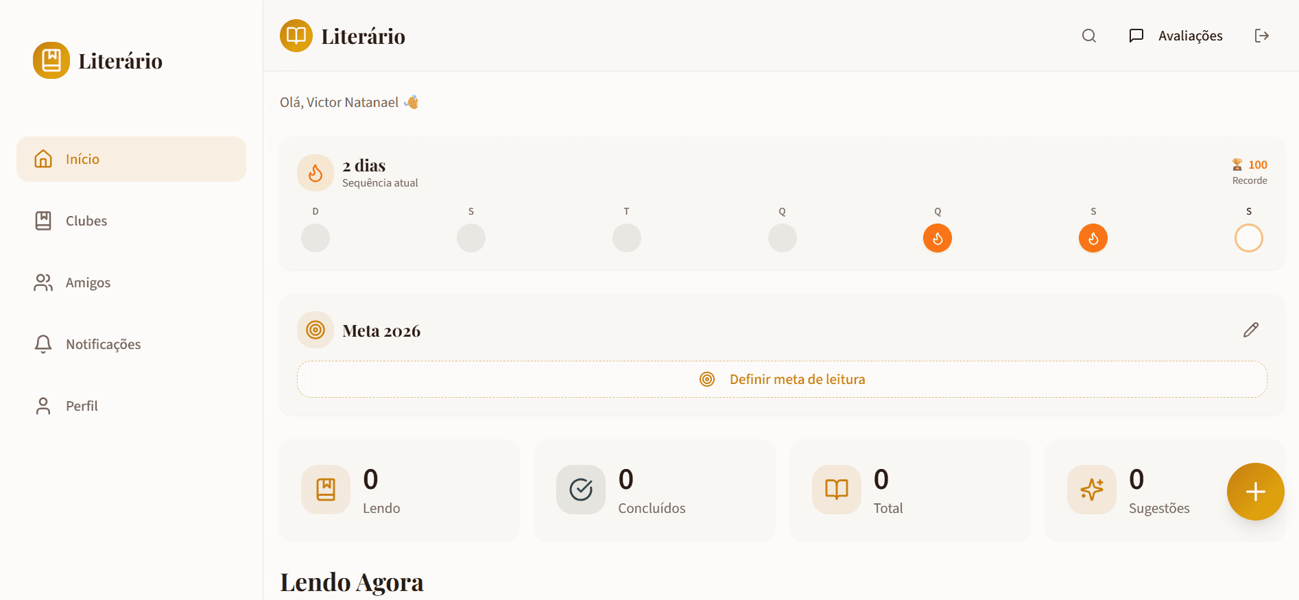 App de Leitura